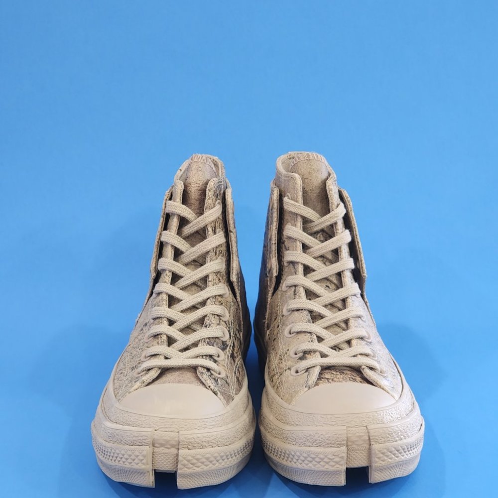 Converse x Feng Chen Wang Chuck 70 Hi 2-in-1 Concrete Gray Sneakers 171838C NWT - Picture 6 of 6